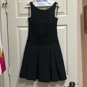 Women’s Size 2 Black House White Market Black Dress